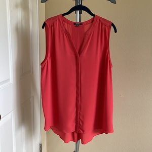 NYDJ Not Your Daughter’s Jeans Sleeveless Pintuck Blouse